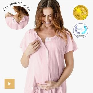 Kindred Bravely Pink Maternity Gown